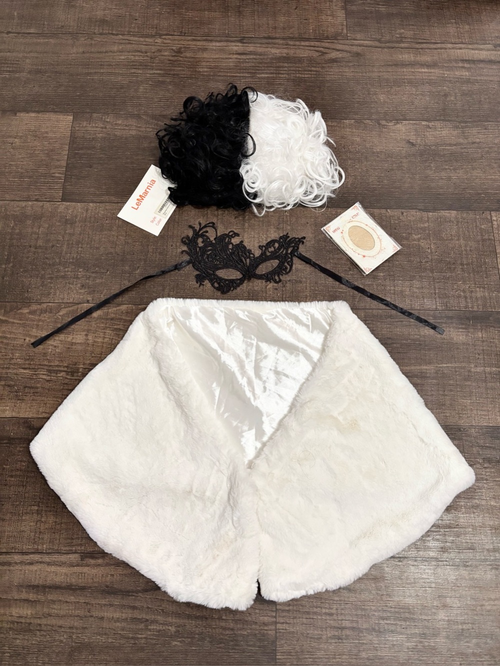 Cruella Deville Halloween Costume For Woman’s 101 Dalmation Cosplay Party